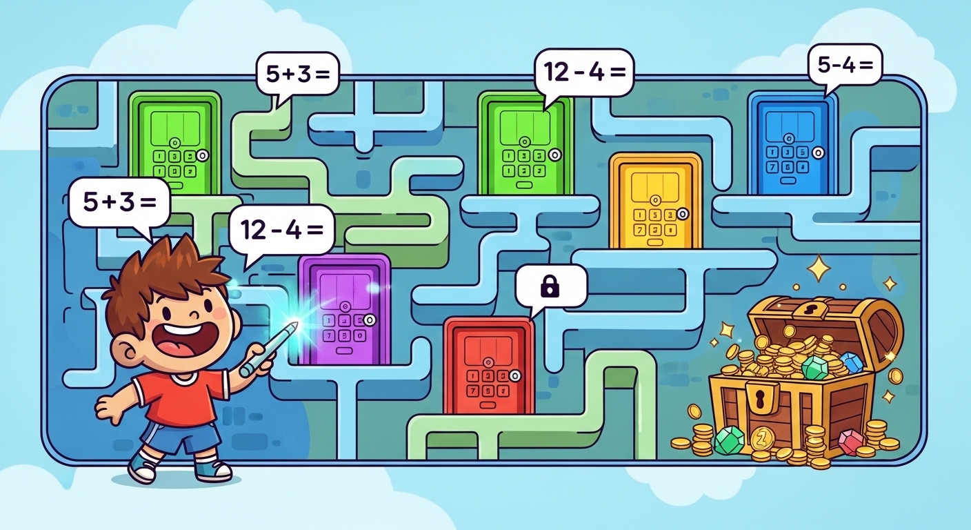 Math Escape Maze